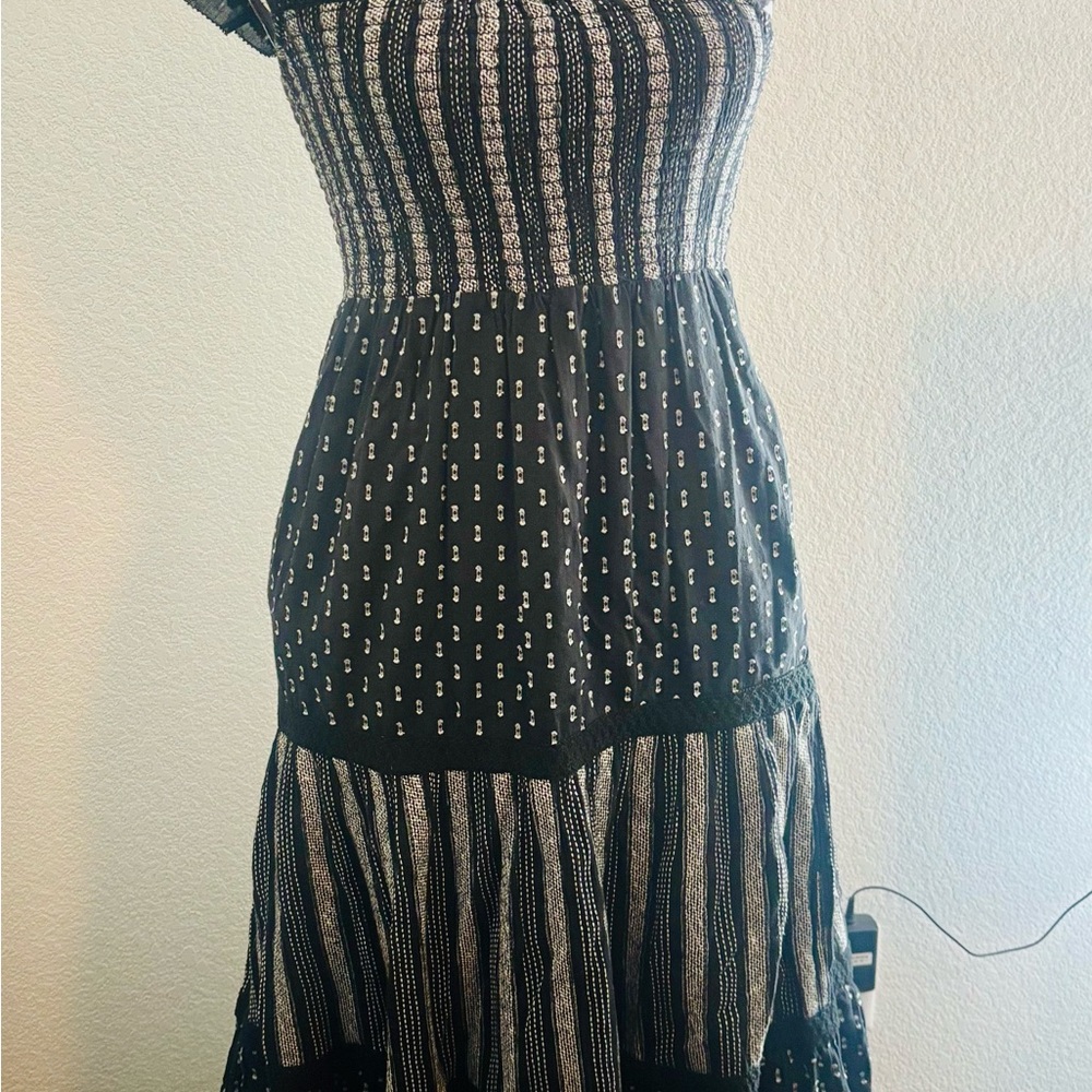 Vineyard Vines Black and White Maxi Dress